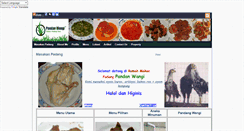 Desktop Screenshot of masakan-padang.com