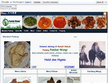 Tablet Screenshot of masakan-padang.com